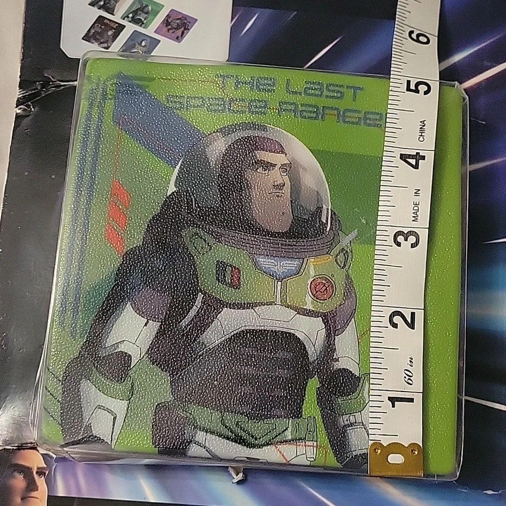 NEW Disney Pixar Buzz Lightyear Anti-Slip Safety Tub Treads - Set of 5 Designs